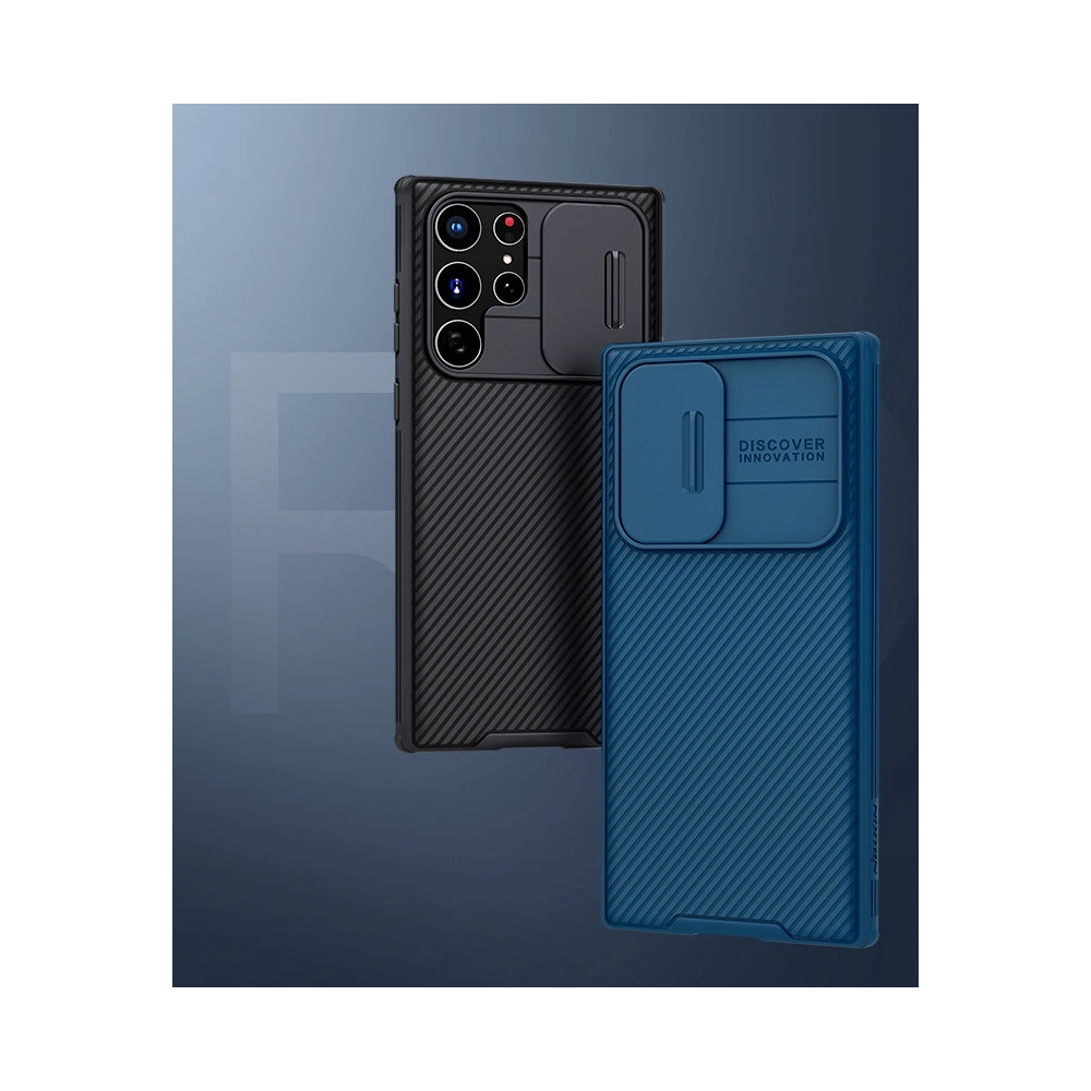 Hurtownia GSM - Etui Nillkin CamShield Pro Samsung Galaxy S22 Ultra modrý - NLK548 - {ean13} - Hurt