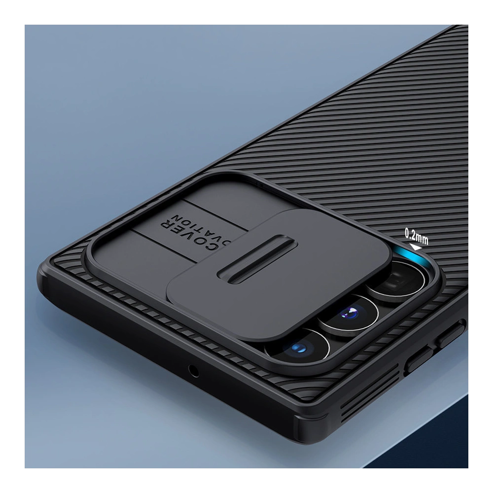 Hurtownia GSM - Etui Nillkin CamShield Pro Samsung Galaxy S22 Ultra albastru - NLK548 - {ean13} - Hurt