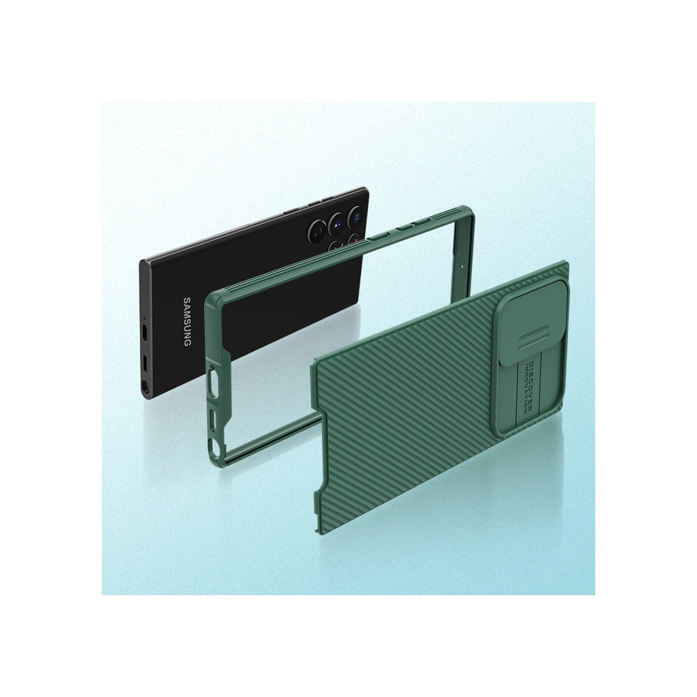 Hurtownia GSM - Etui Nillkin CamShield Pro Samsung Galaxy S22 Ultra modrý - NLK548 - {ean13} - Hurt