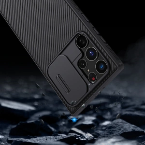 Hurtownia GSM - Etui Nillkin CamShield Pro Samsung Galaxy S22 Ultra modrý - NLK548 - {ean13} - Hurt