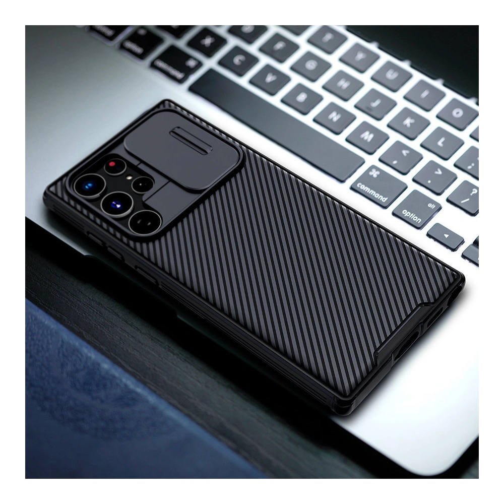 Hurtownia GSM - Etui Nillkin CamShield Pro Samsung Galaxy S22 Ultra modrý - NLK548 - {ean13} - Hurt