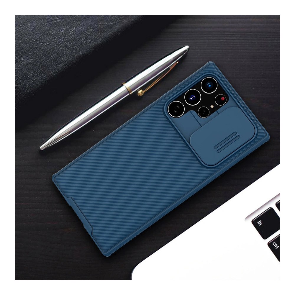 Hurtownia GSM - Etui Nillkin CamShield Pro Samsung Galaxy S22 Ultra modrý - NLK548 - {ean13} - Hurt