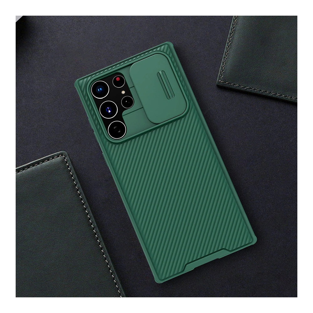 Hurtownia GSM - Etui Nillkin CamShield Pro Samsung Galaxy S22 Ultra modrý - NLK548 - {ean13} - Hurt