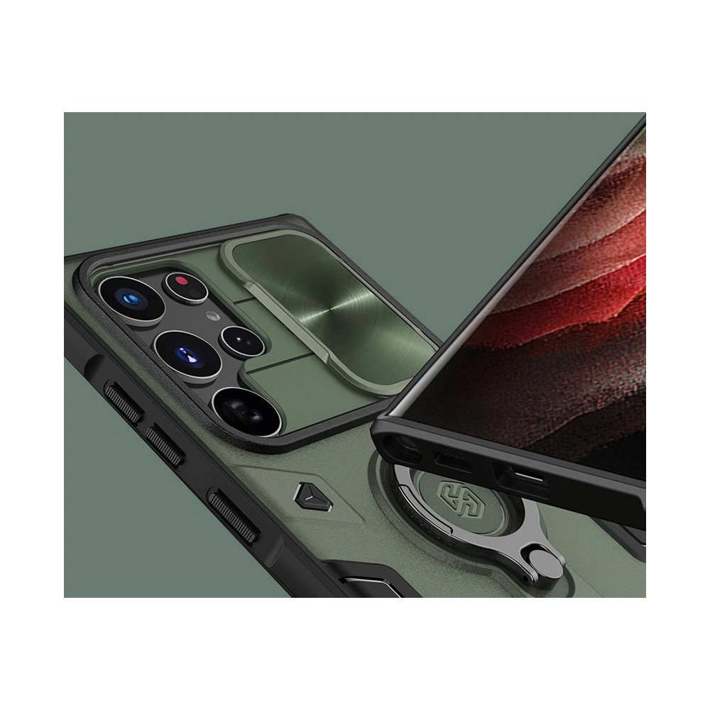 Hurtownia GSM - Etui Nillkin CamShield Armor Samsung Galaxy S22 Ultra černý - NLK549 - {ean13} - Hurt