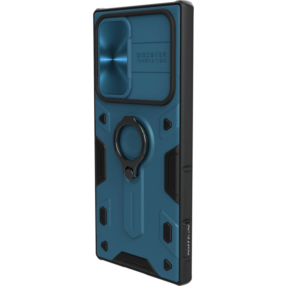 Hurtownia GSM - Etui Nillkin CamShield Armor Samsung Galaxy S22 Ultra kék - NLK550 - {ean13} - Hurt