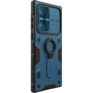 Hurtownia GSM - Etui Nillkin CamShield Armor Samsung Galaxy S22 Ultra modrý - NLK550 - {ean13} - Hurt