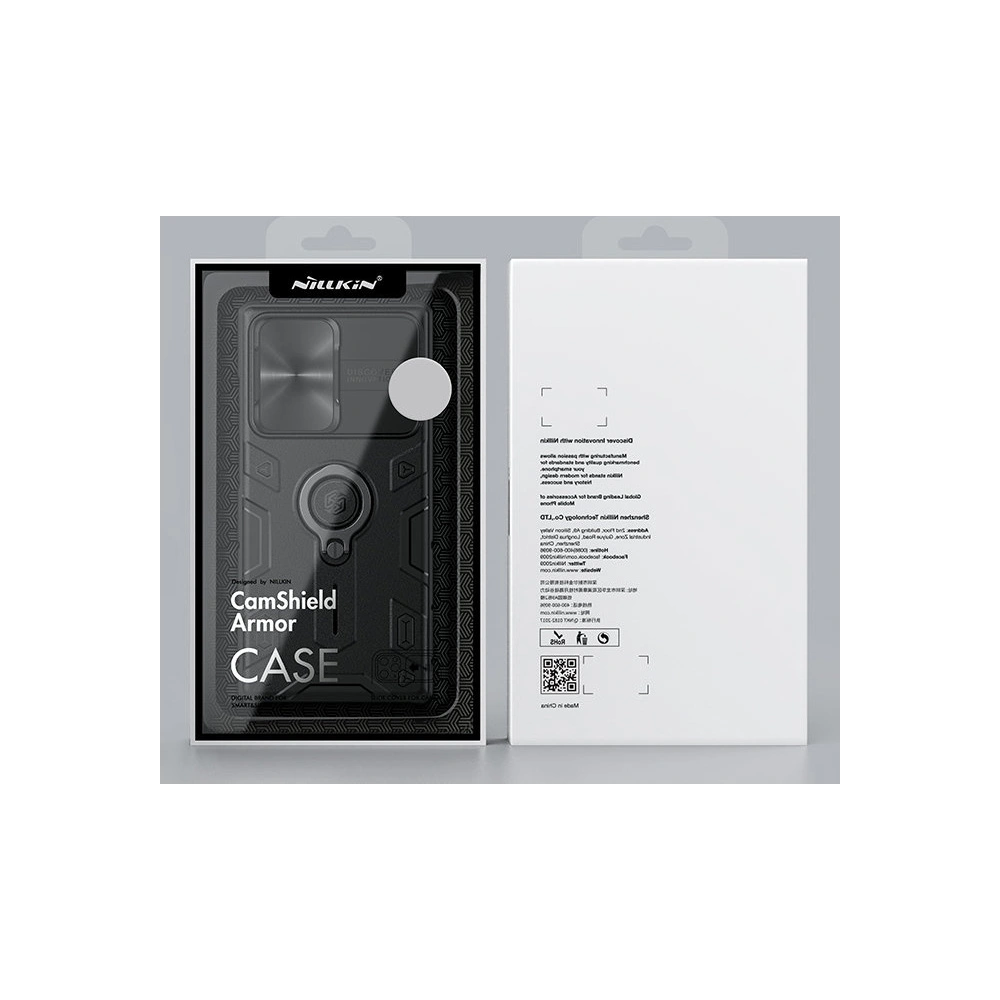 Hurtownia GSM - Etui Nillkin CamShield Armor Samsung Galaxy S22 Ultra modrý - NLK550 - {ean13} - Hurt