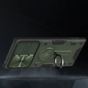 Hurtownia GSM - Etui Nillkin CamShield Armor Samsung Galaxy S22 Ultra modrý - NLK550 - {ean13} - Hurt