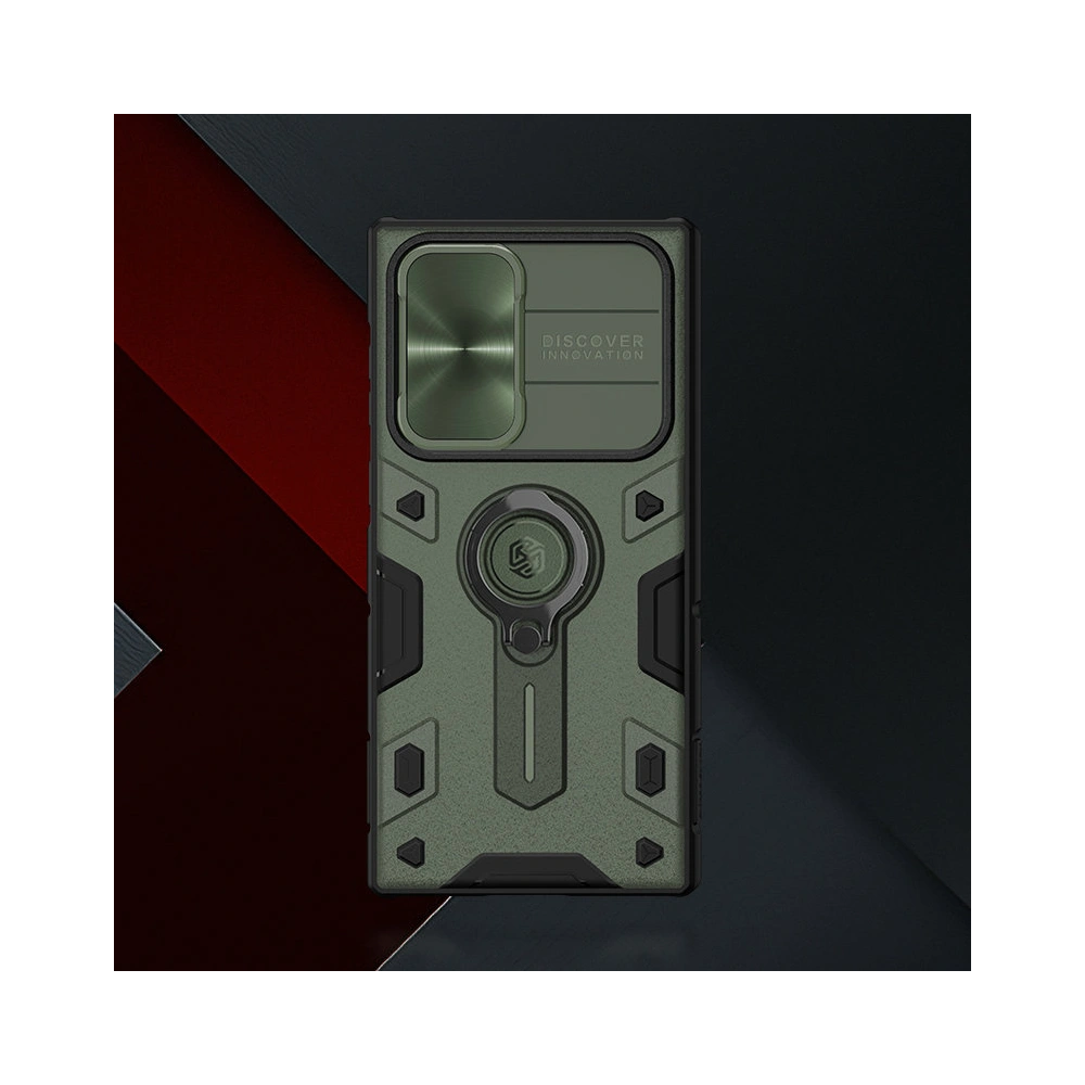 Hurtownia GSM - Etui Nillkin CamShield Armor Samsung Galaxy S22 Ultra modrý - NLK550 - {ean13} - Hurt