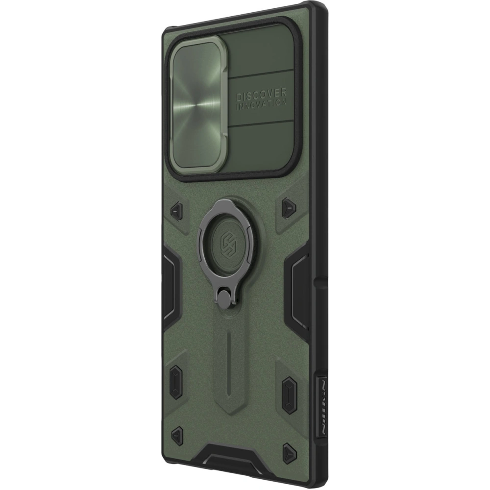 Hurtownia GSM - Etui Nillkin CamShield Armor Samsung Galaxy S22 Ultra zelený - NLK551 - {ean13} - Hurt