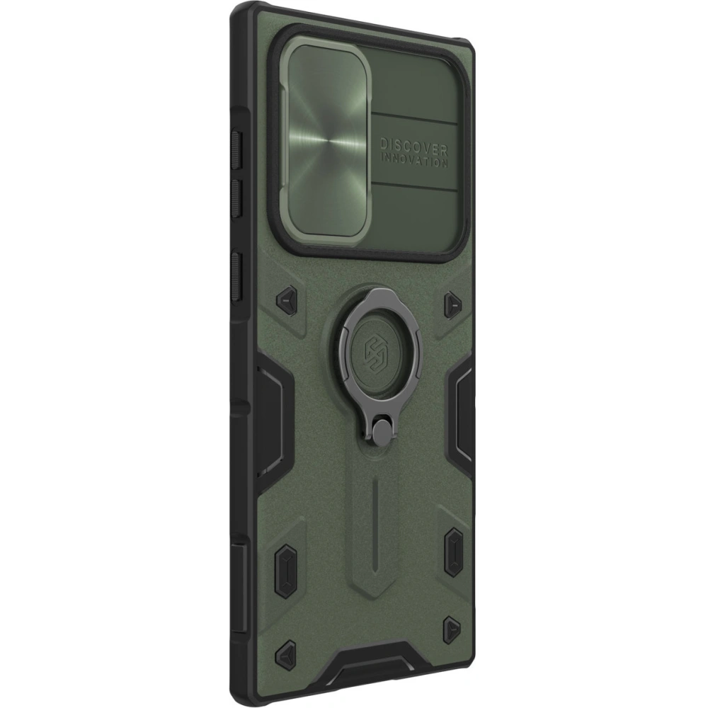 Hurtownia GSM - Etui Nillkin CamShield Armor Samsung Galaxy S22 Ultra zelený - NLK551 - {ean13} - Hurt