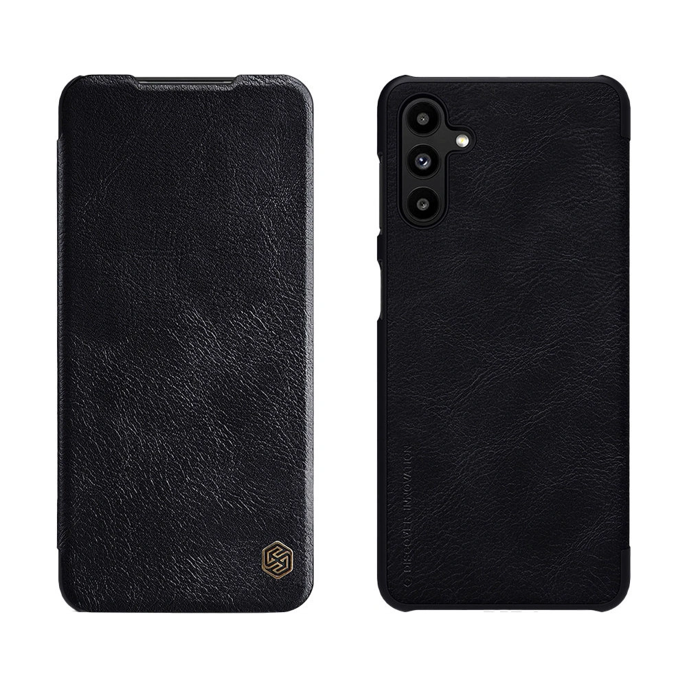 Hurtownia GSM - Etui Nillkin Qin Samsung Galaxy A13 5G fekete - NLK552 - {ean13} - Hurt