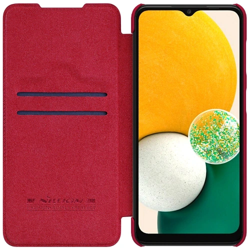 Etui Nillkin Qin Samsung Galaxy A13 5G czerwony