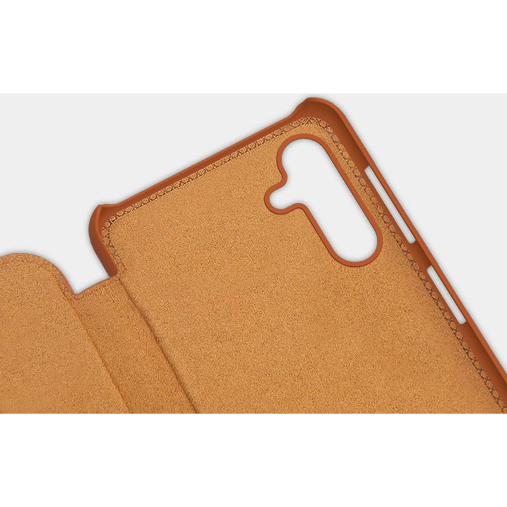 Hurtownia GSM - Etui Nillkin Qin Samsung Galaxy A13 5G roșu - NLK553 - {ean13} - Hurt