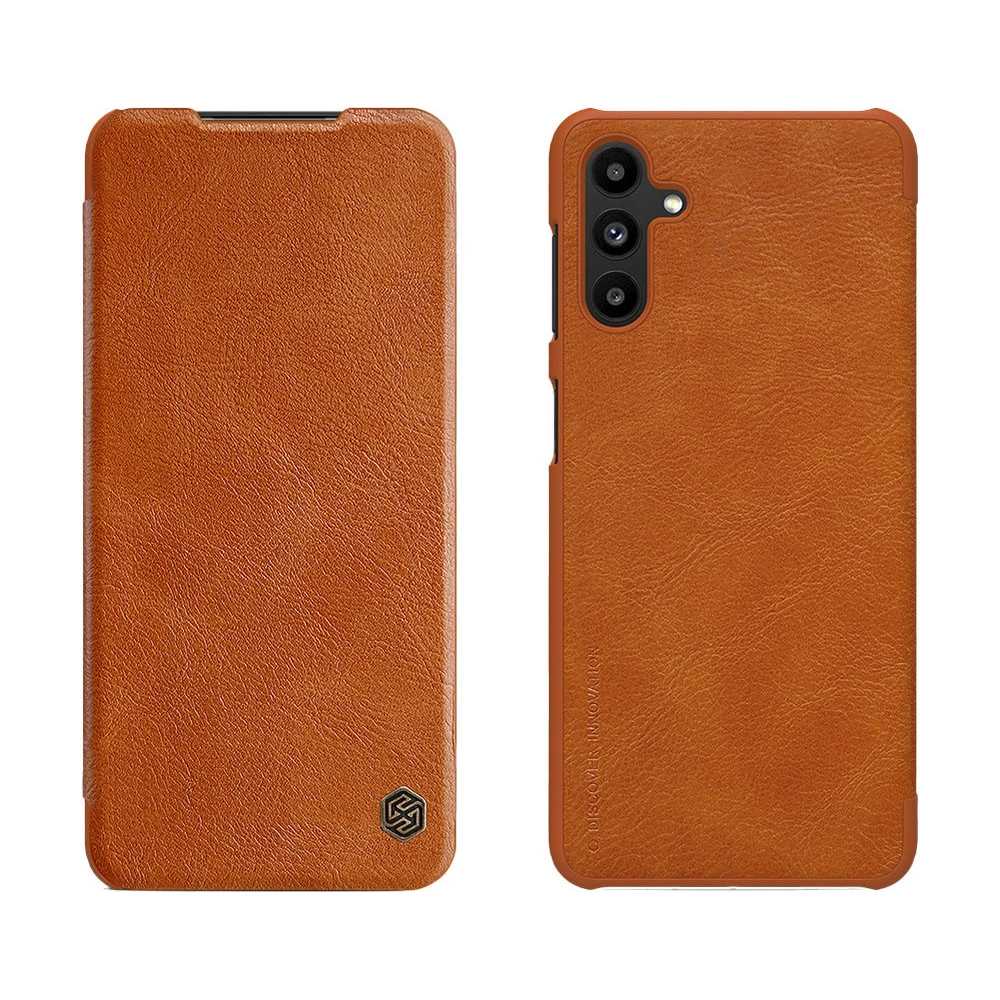 Hurtownia GSM - Etui Nillkin Qin Samsung Galaxy A13 5G barna - NLK554 - {ean13} - Hurt