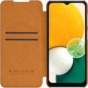 Hurtownia GSM - Etui Nillkin Qin Samsung Galaxy A13 5G barna - NLK554 - {ean13} - Hurt