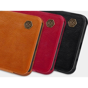 Hurtownia GSM - Etui Nillkin Qin Samsung Galaxy A13 5G barna - NLK554 - {ean13} - Hurt