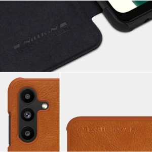 Hurtownia GSM - Etui Nillkin Qin Samsung Galaxy A13 5G barna - NLK554 - {ean13} - Hurt