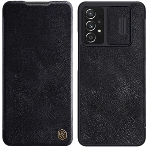 Hurtownia GSM - Etui Nillkin Qin Samsung Galaxy A73 černý - NLK555 - {ean13} - Hurt