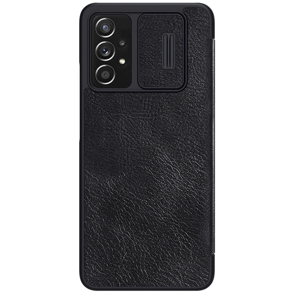 Hurtownia GSM - Etui Nillkin Qin Samsung Galaxy A73 fekete - NLK555 - {ean13} - Hurt