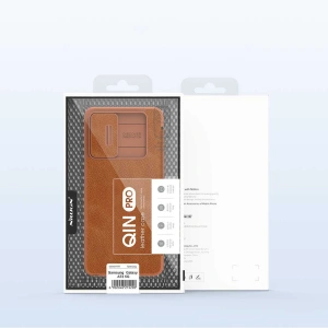Hurtownia GSM - Etui Nillkin Qin Samsung Galaxy A73 fekete - NLK555 - {ean13} - Hurt