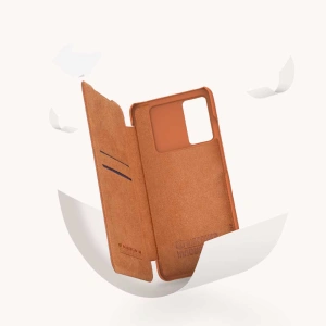 Wholesale Nillkin Qin Samsung Galaxy A73 black - NLK555 - {ean13} - Hurt