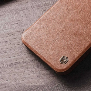 Hurtownia GSM - Etui Nillkin Qin Samsung Galaxy A73 fekete - NLK555 - {ean13} - Hurt