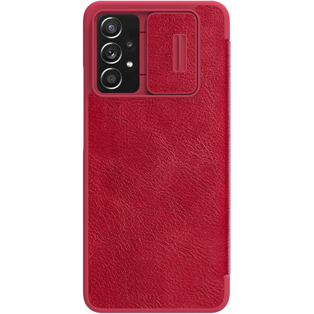 Hurtownia GSM - Etui Nillkin Qin Samsung Galaxy A73 roșu - NLK556 - {ean13} - Hurt