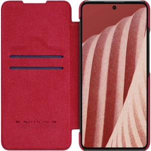 Wholesale Nillkin Qin Samsung Galaxy A73 red - NLK556 - {ean13} - Hurt