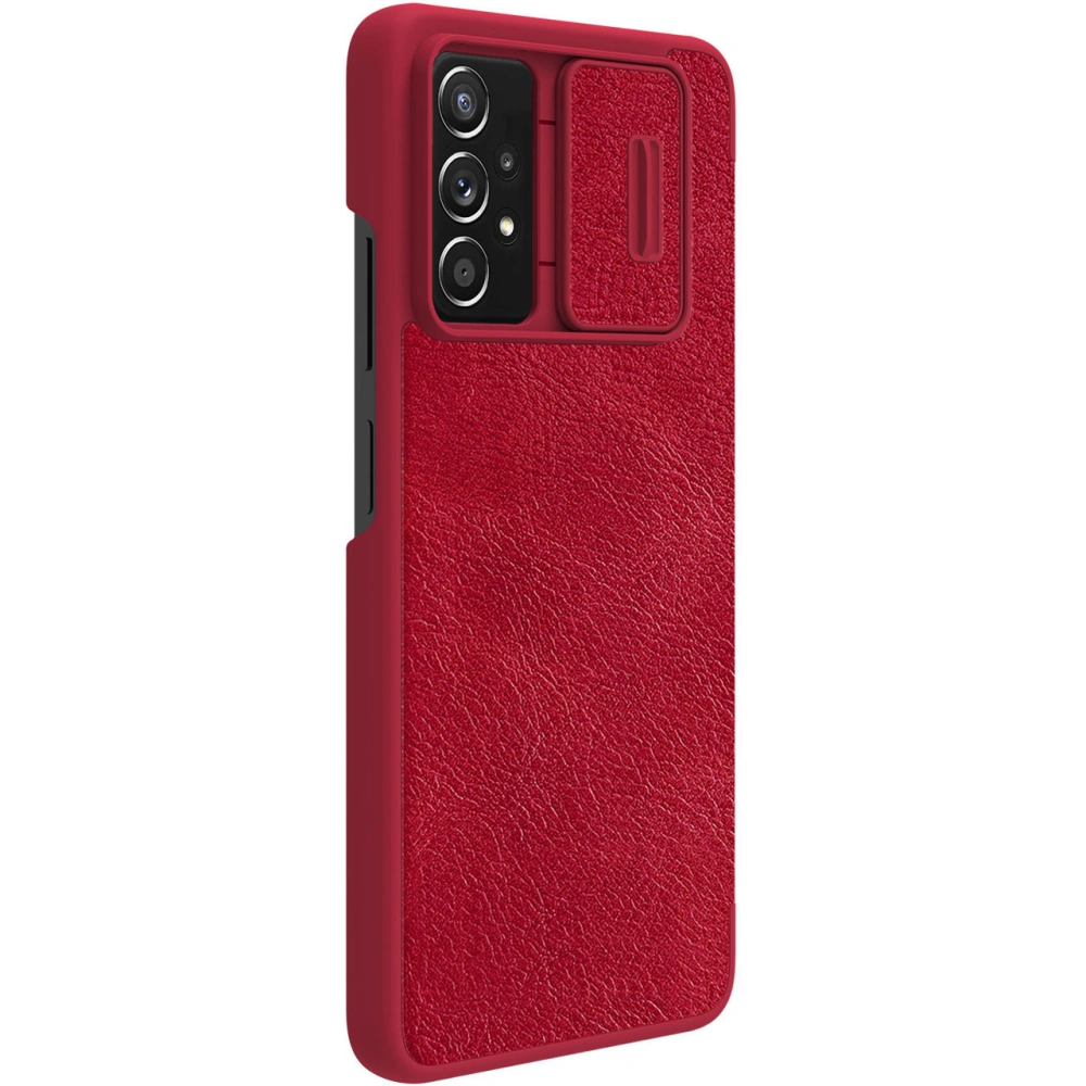Hurtownia GSM - Etui Nillkin Qin Samsung Galaxy A73 roșu - NLK556 - {ean13} - Hurt