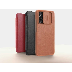 Wholesale Nillkin Qin Samsung Galaxy A73 red - NLK556 - {ean13} - Hurt