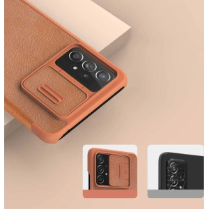 Wholesale Nillkin Qin Samsung Galaxy A73 red - NLK556 - {ean13} - Hurt