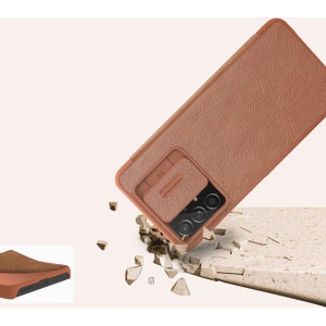 Wholesale Nillkin Qin Samsung Galaxy A73 red - NLK556 - {ean13} - Hurt