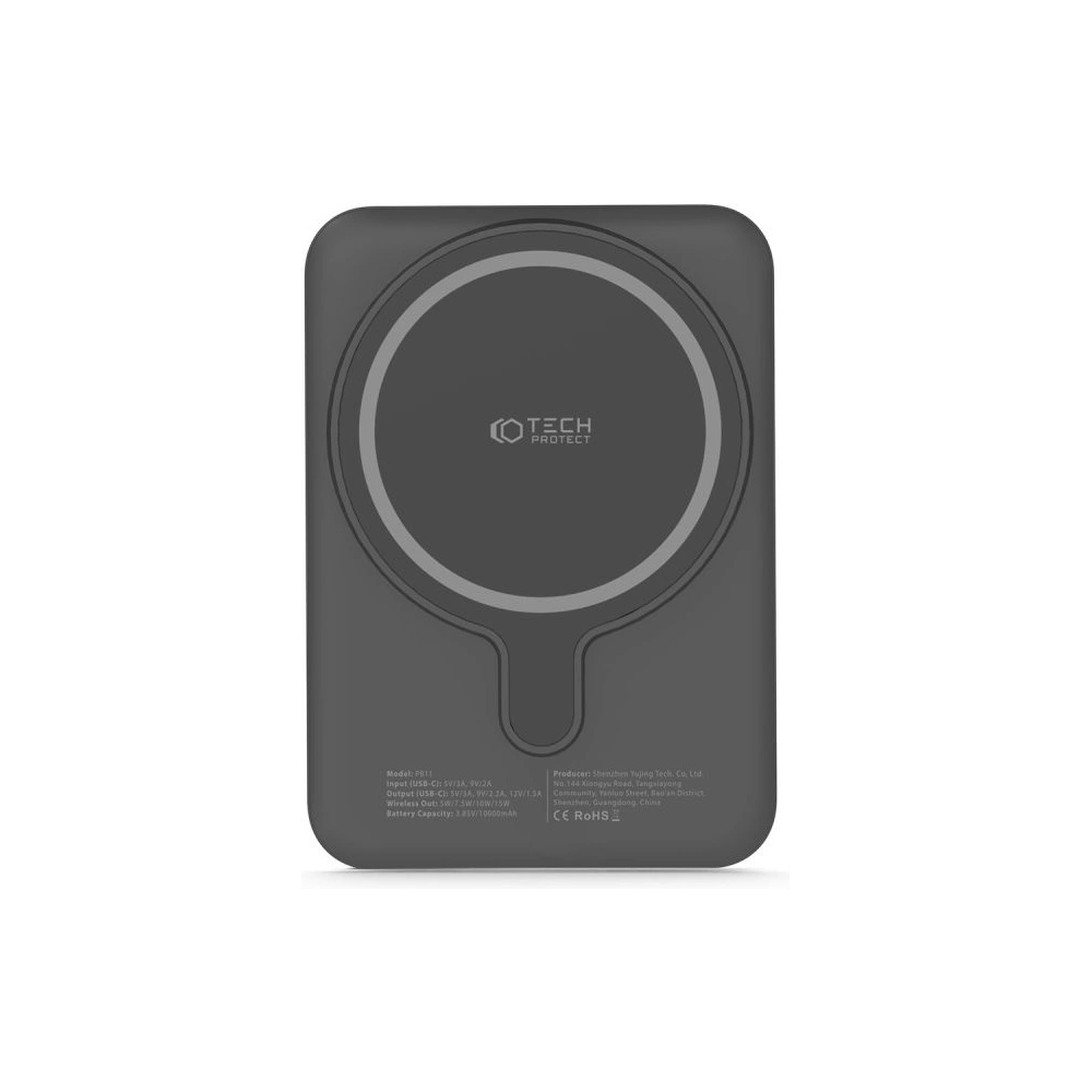 Hurtownia GSM - Powerbank MagSafe Tech-Protect PB11 Lifemag 10000mah Schwarz - THP1447 - {ean13} - Hurt
