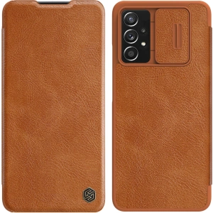 Hurtownia GSM - Etui Nillkin Qin Samsung Galaxy A73 hnědá - NLK557 - {ean13} - Hurt