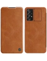 Case Nillkin Qin Samsung Galaxy A73 braun
