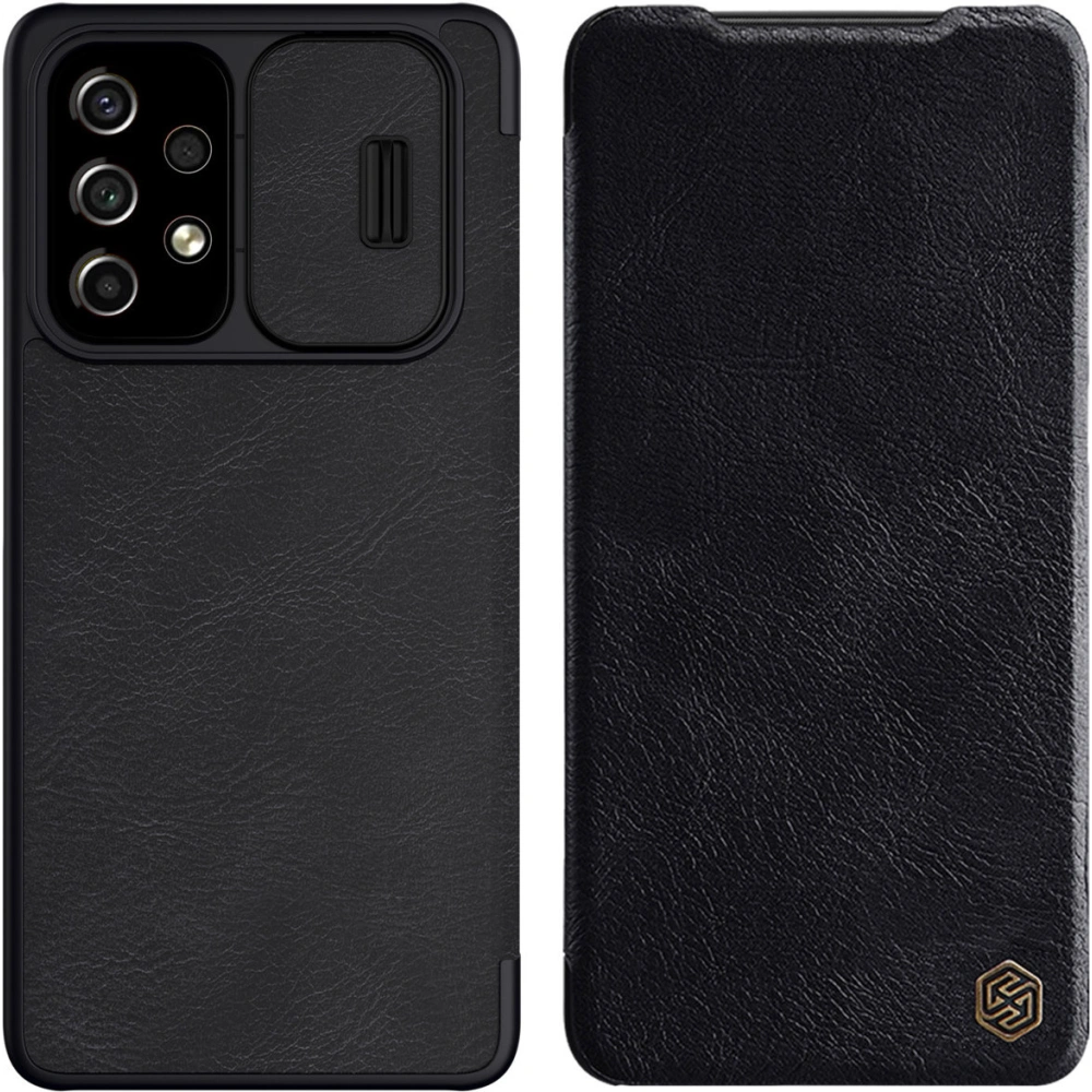Hurtownia GSM - Etui Nillkin Qin Samsung Galaxy A53 5G fekete - NLK558 - {ean13} - Hurt