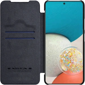 Hurtownia GSM - Etui Nillkin Qin Samsung Galaxy A53 5G negru - NLK558 - {ean13} - Hurt