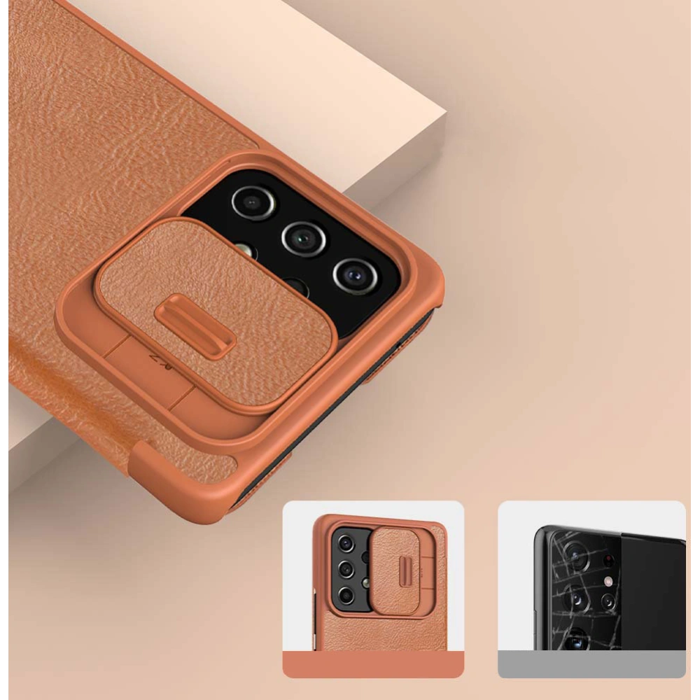 Hurtownia GSM - Etui Nillkin Qin Samsung Galaxy A53 5G fekete - NLK558 - {ean13} - Hurt