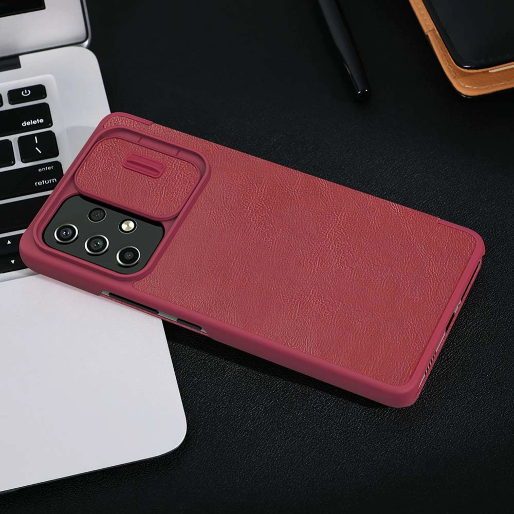 Hurtownia GSM - Etui Nillkin Qin Samsung Galaxy A53 5G fekete - NLK558 - {ean13} - Hurt