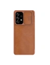 Hurtownia GSM - Etui Nillkin Qin Samsung Galaxy A53 5G brązowy - NLK559 - {ean13} - Hurt