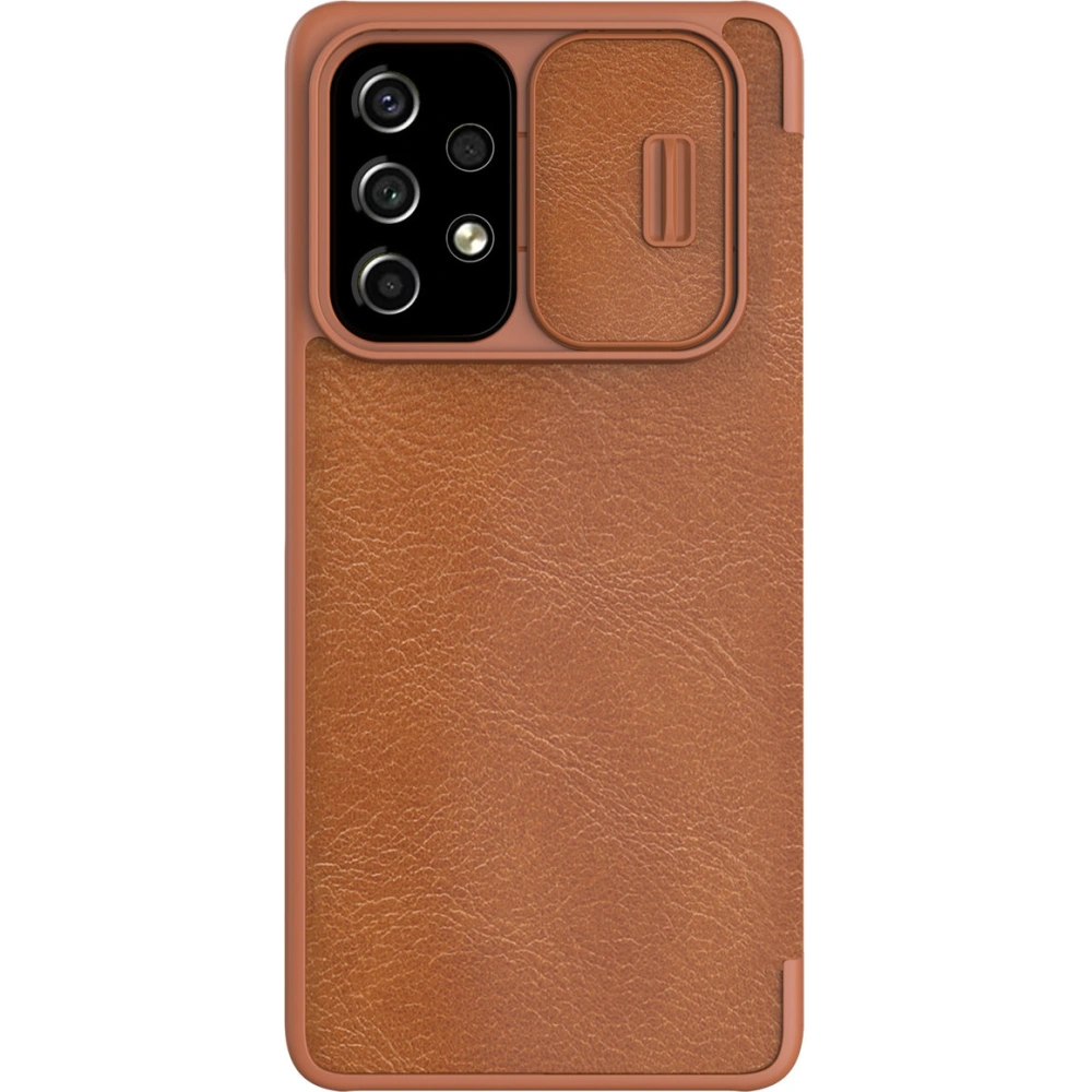 Wholesale Nillkin Qin Samsung Galaxy A53 5G brown - NLK559 - {ean13} - Hurt