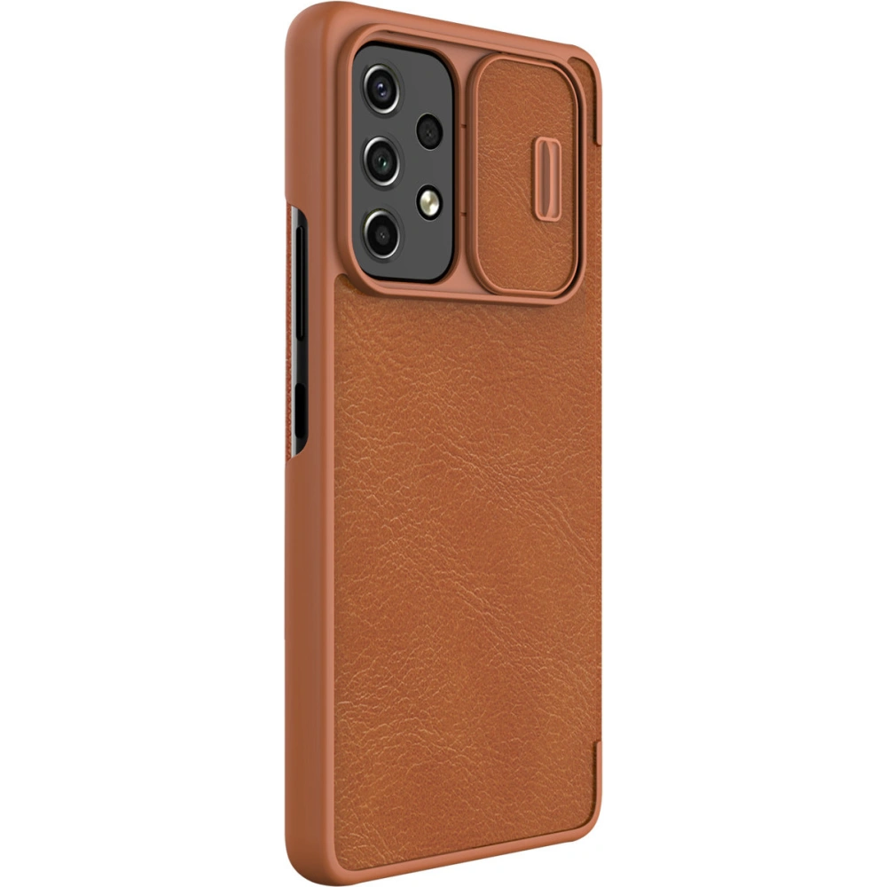 Wholesale Nillkin Qin Samsung Galaxy A53 5G brown - NLK559 - {ean13} - Hurt