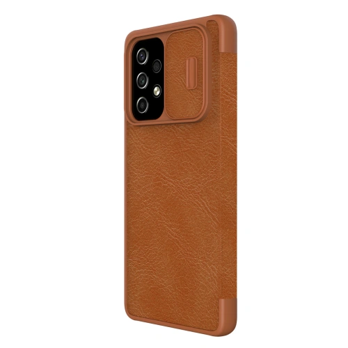 Etui Nillkin Qin Samsung Galaxy A53 5G brązowy