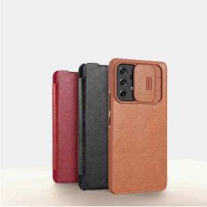 Hurtownia GSM - Etui Nillkin Qin Samsung Galaxy A53 5G maroniu - NLK559 - {ean13} - Hurt