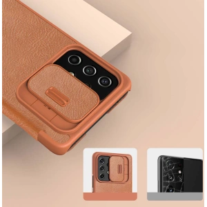 Hurtownia GSM - Etui Nillkin Qin Samsung Galaxy A53 5G maroniu - NLK559 - {ean13} - Hurt