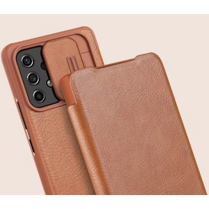 Hurtownia GSM - Etui Nillkin Qin Samsung Galaxy A53 5G maroniu - NLK559 - {ean13} - Hurt