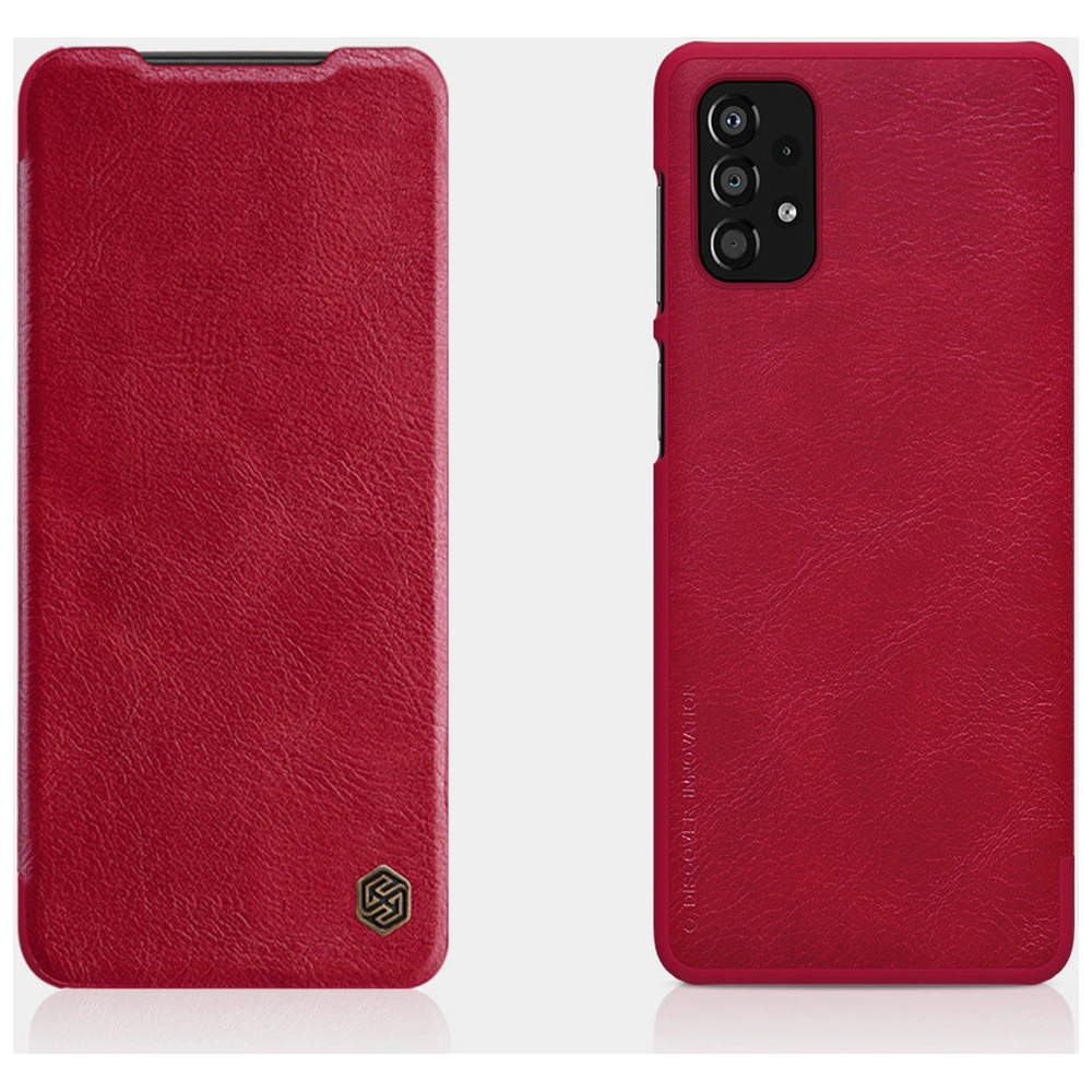 Wholesale Nillkin Qin Samsung Galaxy A33 5G red - NLK560 - {ean13} - Hurt
