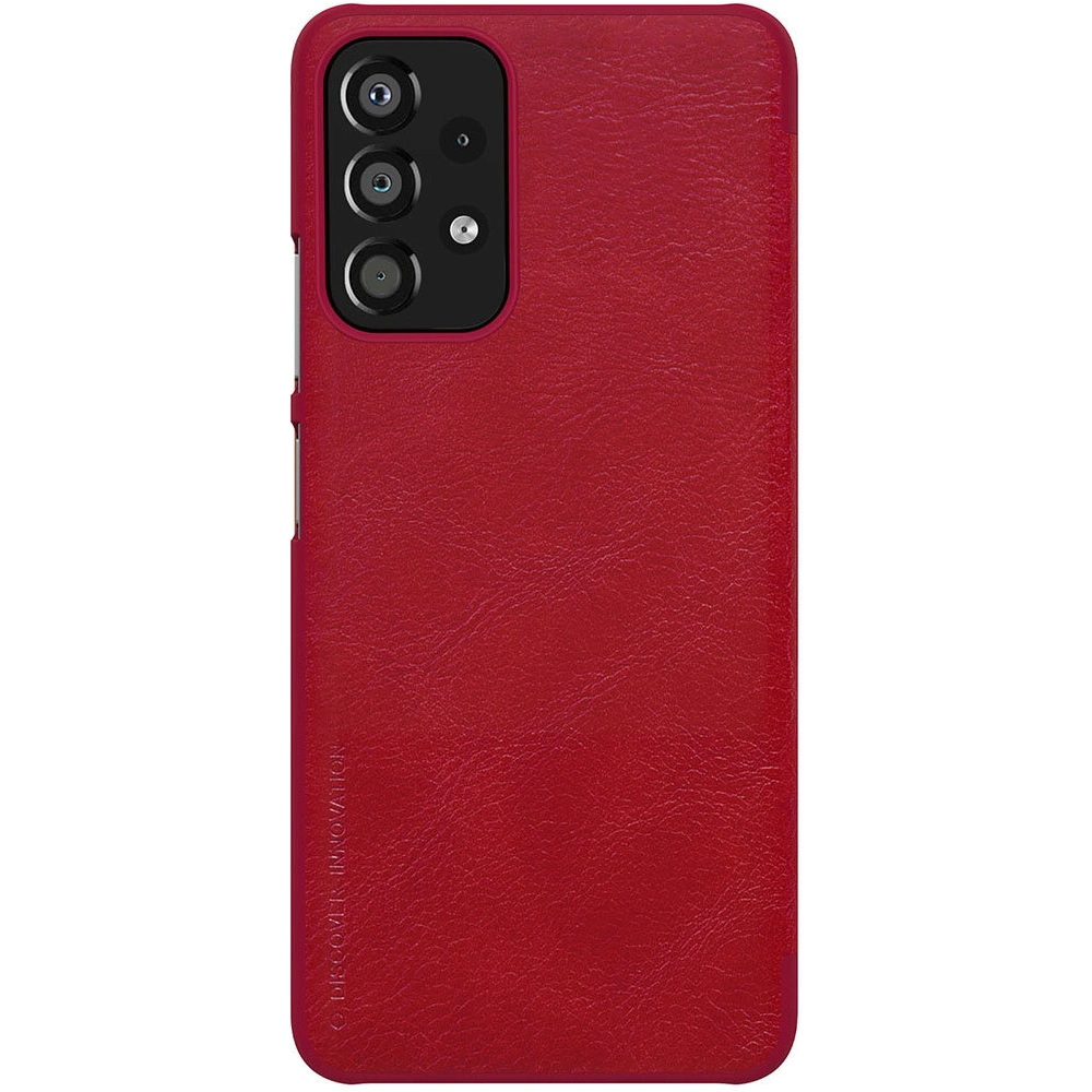 Wholesale Nillkin Qin Samsung Galaxy A33 5G red - NLK560 - {ean13} - Hurt