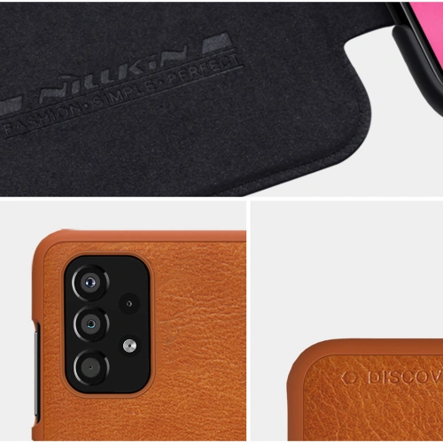 Etui Nillkin Qin Samsung Galaxy A33 5G czerwony